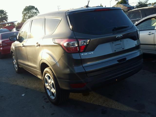 1FMCU0F74HUA39275 - 2017 FORD ESCAPE S GRAY photo 3