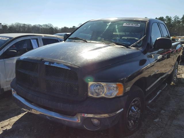 3D7KA28D53G750959 - 2003 DODGE RAM 2500 S BLACK photo 2