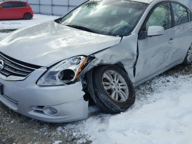 1N4AL2AP6CC244859 - 2012 NISSAN ALTIMA BAS SILVER photo 9