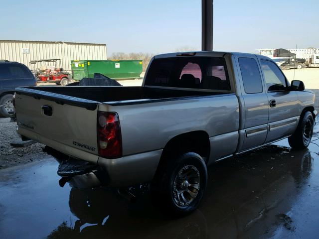 2GCEC19V231111272 - 2003 CHEVROLET SILVERADO TAN photo 4