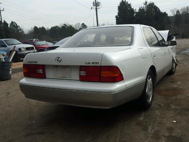 JT8BH28F6W0112248 - 1998 LEXUS LS 400 WHITE photo 4