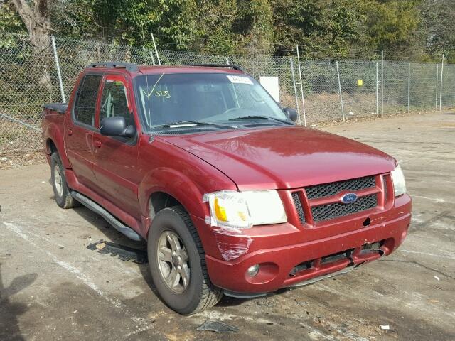 1FMZU67K65UA53481 - 2005 FORD EXPLORER S RED photo 1