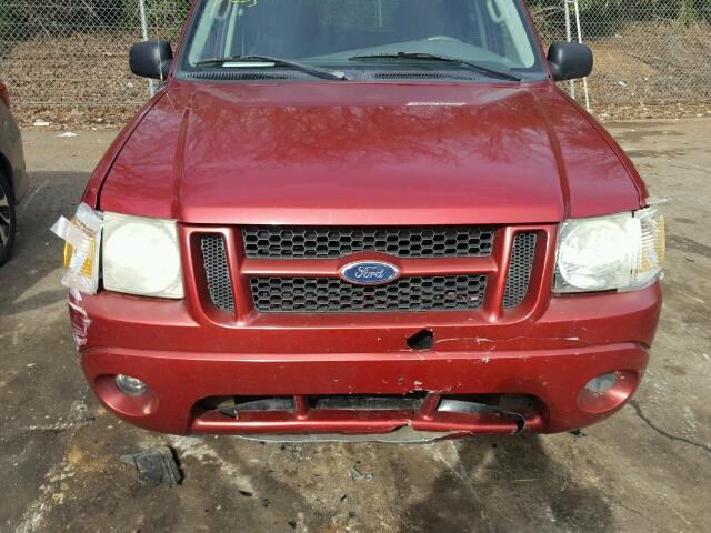 1FMZU67K65UA53481 - 2005 FORD EXPLORER S RED photo 9