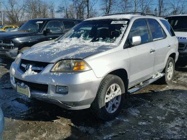 2HNYD18694H502068 - 2004 ACURA MDX TOURIN SILVER photo 2