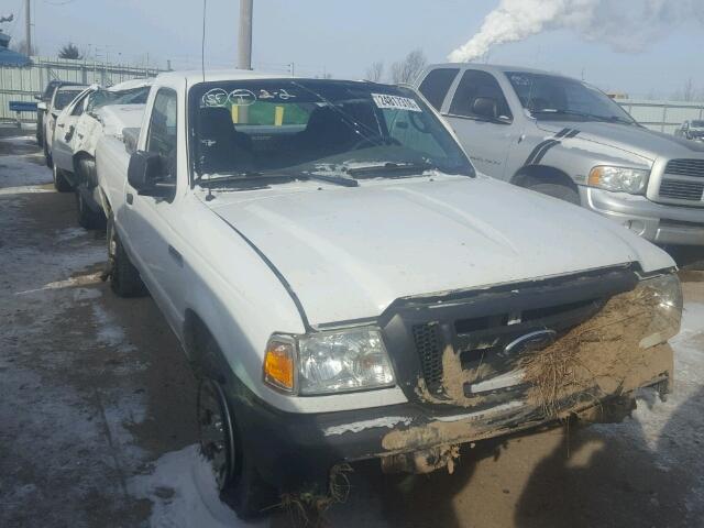 1FTYR10D09PA09402 - 2009 FORD RANGER WHITE photo 1