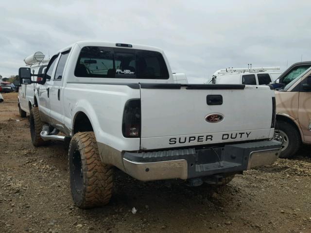 1FTSW21R69EB24290 - 2009 FORD F250 SUPER WHITE photo 3