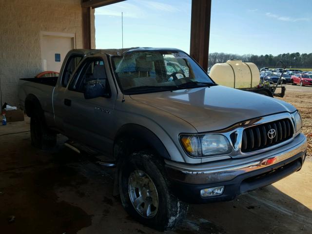 5TESN92NX4Z344495 - 2004 TOYOTA TACOMA XTR SILVER photo 1