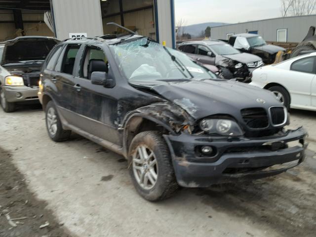 5UXFA13574LU42703 - 2004 BMW X5 3.0I BLACK photo 1