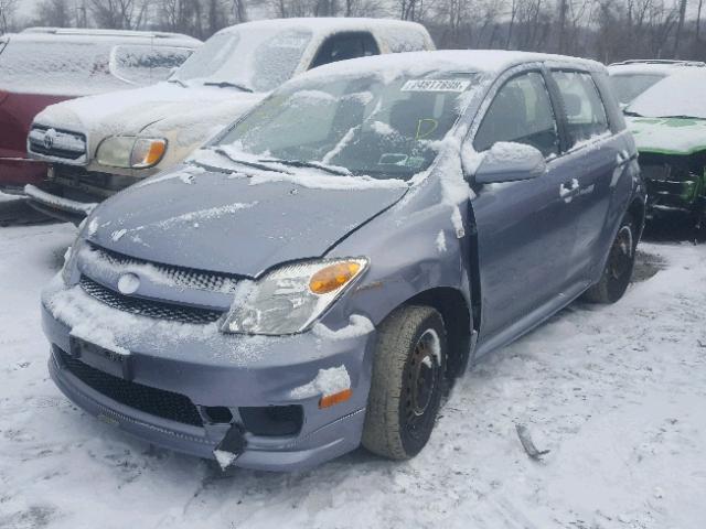 JTKKT624665005985 - 2006 TOYOTA SCION XA BLUE photo 2