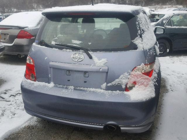 JTKKT624665005985 - 2006 TOYOTA SCION XA BLUE photo 4