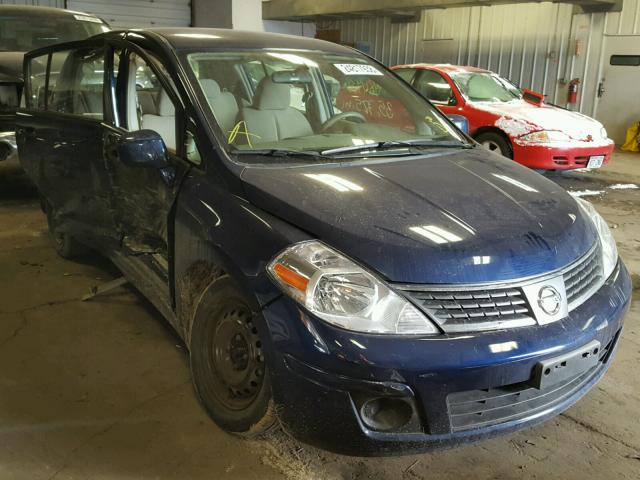 3N1BC13E89L373822 - 2009 NISSAN VERSA S BLUE photo 1