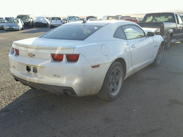 2G1FA1E3XC9151639 - 2012 CHEVROLET CAMARO LS WHITE photo 4