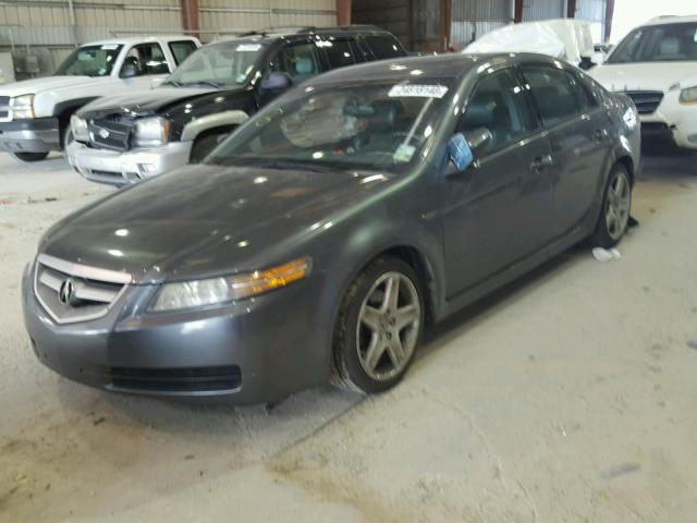 19UUA66276A032412 - 2006 ACURA 3.2TL GRAY photo 2