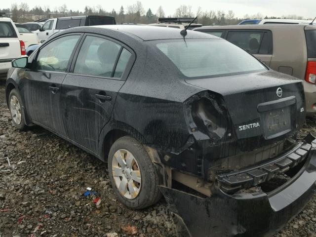 3N1AB61E17L704736 - 2007 NISSAN SENTRA 2.0 BLACK photo 3