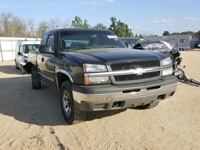 1GCEK19T45Z208601 - 2005 CHEVROLET SILVERADO CHARCOAL photo 1