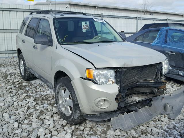 1FMCU03719KB71511 - 2009 FORD ESCAPE XLT TAN photo 1