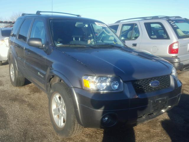 1FMCU96H06KC00291 - 2006 FORD ESCAPE HEV GRAY photo 1