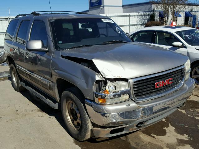 1GKEC13T71J294893 - 2001 GMC YUKON BEIGE photo 1