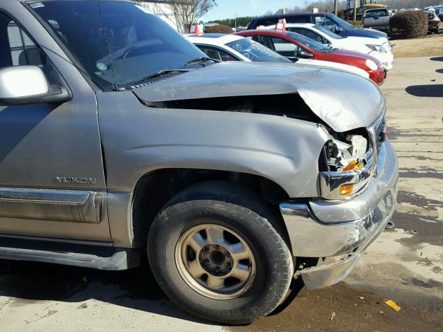 1GKEC13T71J294893 - 2001 GMC YUKON BEIGE photo 9