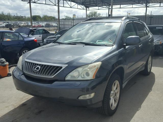 2T2GK31U98C028730 - 2008 LEXUS RX 350 GRAY photo 2