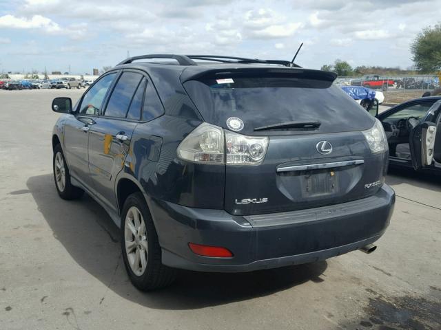 2T2GK31U98C028730 - 2008 LEXUS RX 350 GRAY photo 3