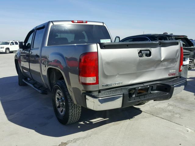 3GTEC13C17G546143 - 2007 GMC NEW SIERRA GRAY photo 3