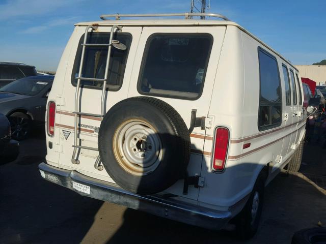 1FDEE14Y6MHB15010 - 1991 FORD ECONOLINE WHITE photo 4