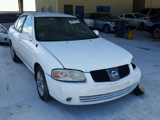 3N1CB51D26L526280 - 2006 NISSAN SENTRA 1.8 WHITE photo 1