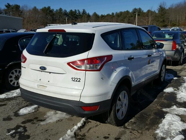 1FMCU0F75DUA76622 - 2013 FORD ESCAPE S WHITE photo 4