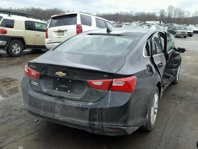 1G1ZE5ST3GF333760 - 2016 CHEVROLET MALIBU LT BLACK photo 4