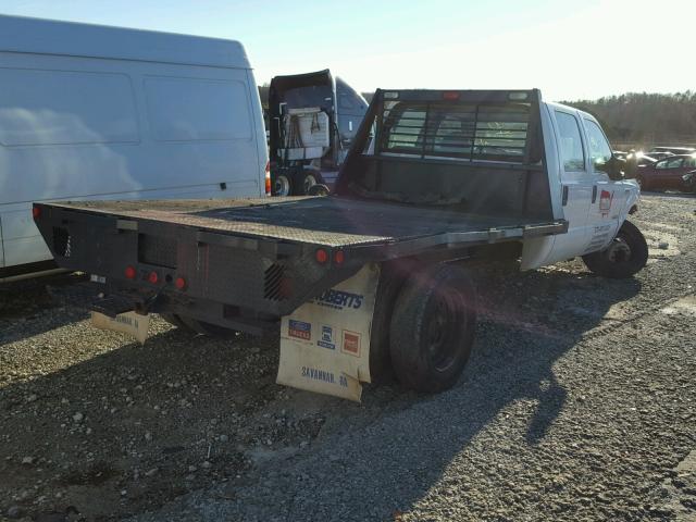 1FDXW46P96EC68416 - 2006 FORD F450 SUPER WHITE photo 4