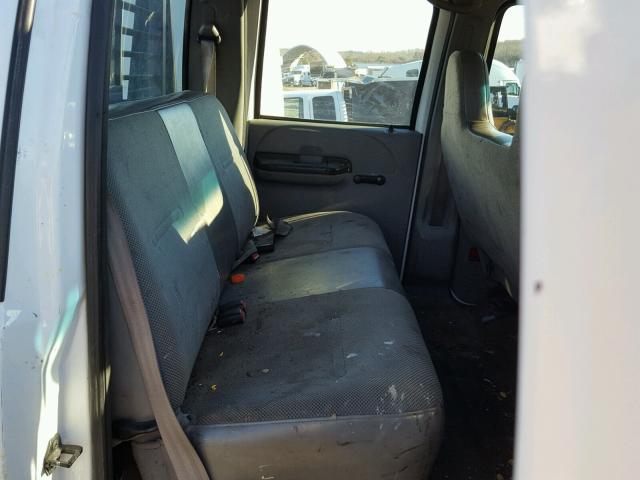 1FDXW46P96EC68416 - 2006 FORD F450 SUPER WHITE photo 6