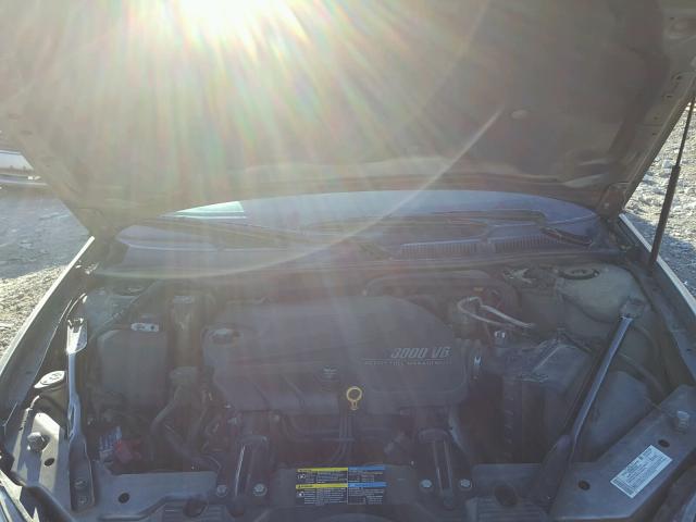 2G1WC583389250937 - 2008 CHEVROLET IMPALA LT GRAY photo 7