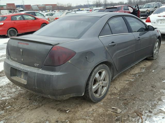 1G2ZH558764219653 - 2006 PONTIAC G6 GT GRAY photo 4