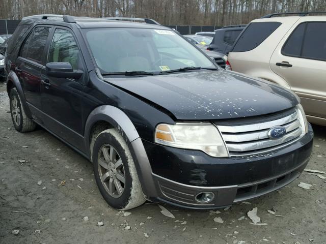 1FMDK02W58GA39811 - 2008 FORD TAURUS X S BLACK photo 1