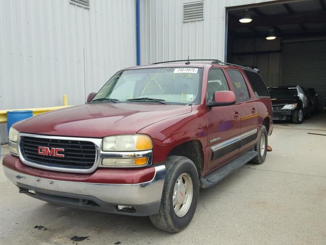 1GKEC16Z52J323745 - 2002 GMC YUKON XL C RED photo 2