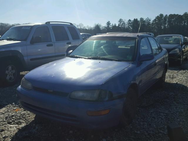 1Y1SK5262SZ024103 - 1995 GEO PRIZM BASE ლურჯი ფოტო 2