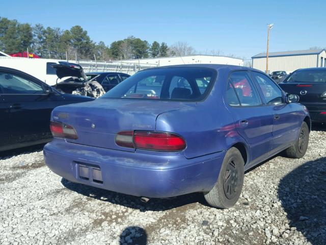 1Y1SK5262SZ024103 - 1995 GEO PRIZM BASE ლურჯი ფოტო 4
