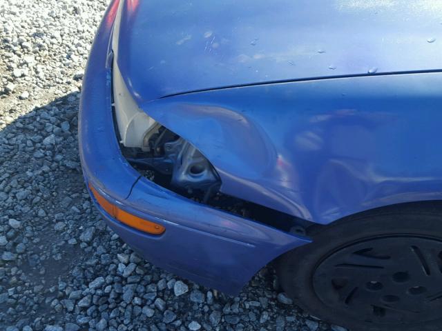 1Y1SK5262SZ024103 - 1995 GEO PRIZM BASE ლურჯი ფოტო 9