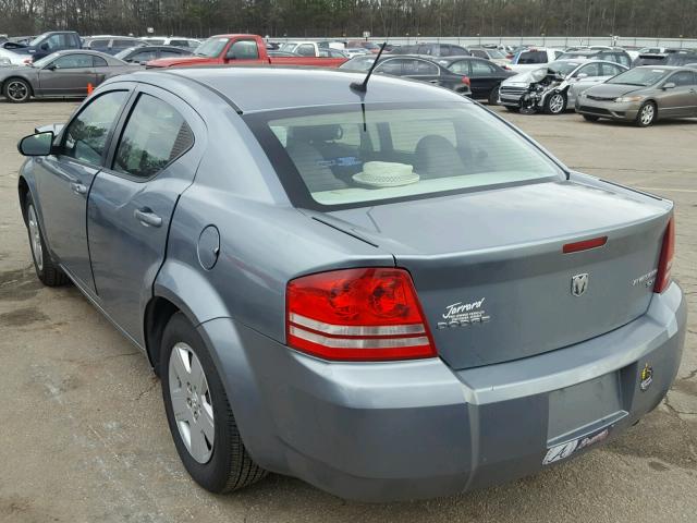 1B3CC4FB0AN181692 - 2010 DODGE AVENGER SX GRAY photo 3