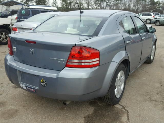 1B3CC4FB0AN181692 - 2010 DODGE AVENGER SX GRAY photo 4