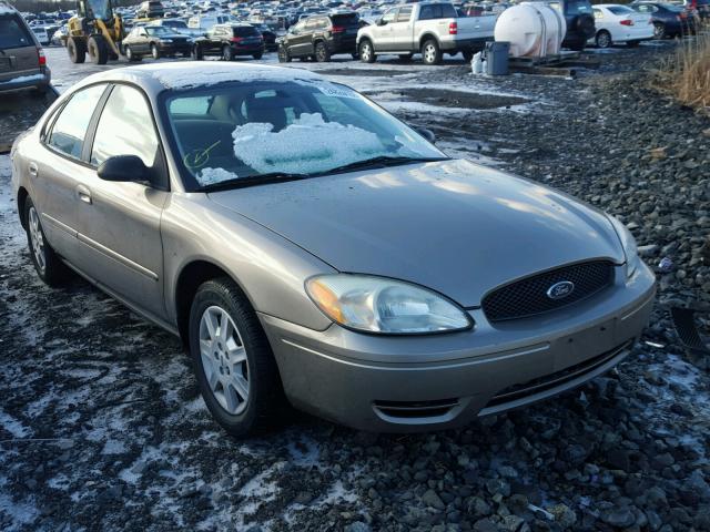 1FAFP53U55A267546 - 2005 FORD TAURUS SE BROWN photo 1