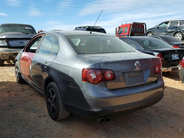 3VWHM71KX8M110687 - 2008 VOLKSWAGEN JETTA S GRAY photo 3