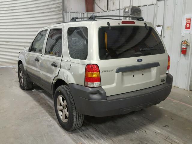 1FMYU02Z16KA73843 - 2006 FORD ESCAPE XLS TAN photo 3