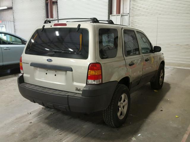 1FMYU02Z16KA73843 - 2006 FORD ESCAPE XLS TAN photo 4