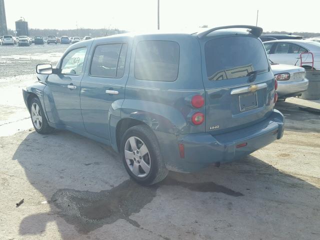 3GNDA13D87S546932 - 2007 CHEVROLET HHR LS BLUE photo 3