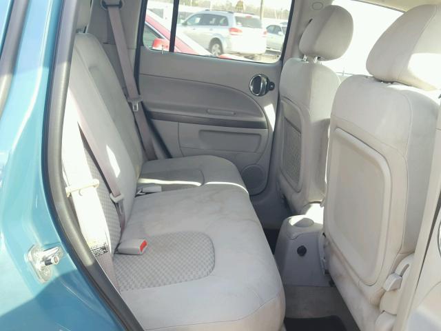 3GNDA13D87S546932 - 2007 CHEVROLET HHR LS BLUE photo 6
