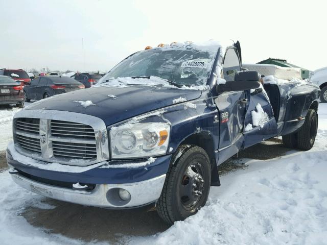 3D7ML48AX8G101864 - 2008 DODGE RAM 3500 S BLUE photo 2