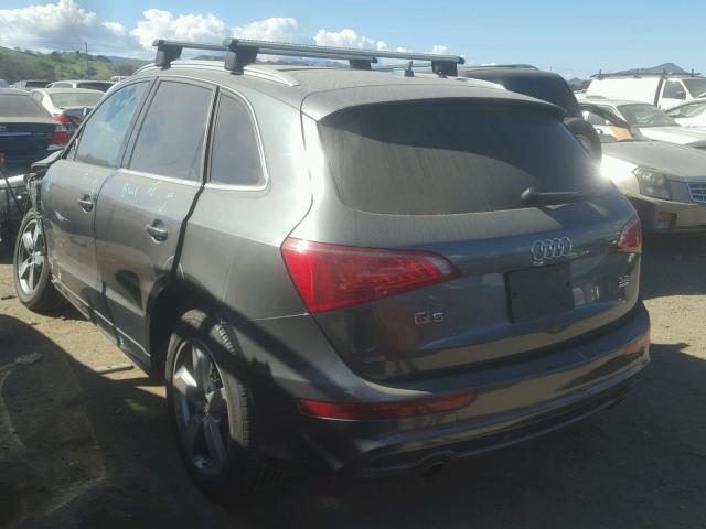 WA1DKAFP0CA132948 - 2012 AUDI Q5 PREMIUM GRAY photo 3