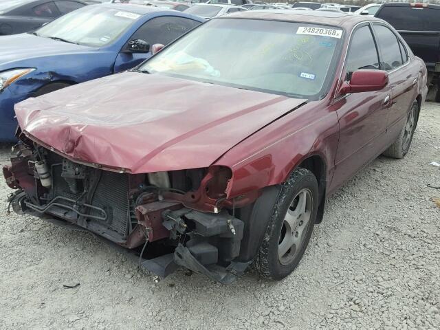 19UUA56693A044974 - 2003 ACURA 3.2TL RED photo 2